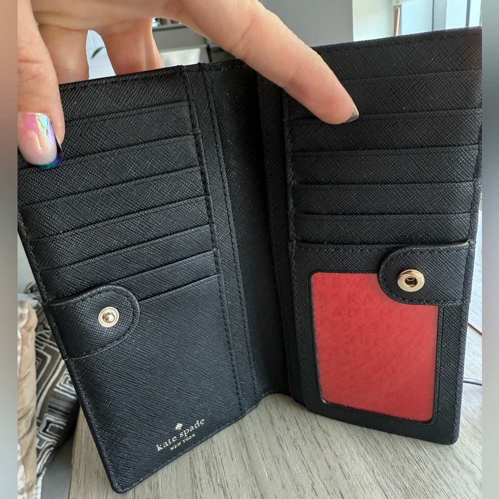 Kate Spade ♠️ Colorful Striped Wallet ❤️💖 - Picture 3 of 7
